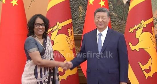 Harini Amarasuriya Meets Xi in High-Stakes Meet